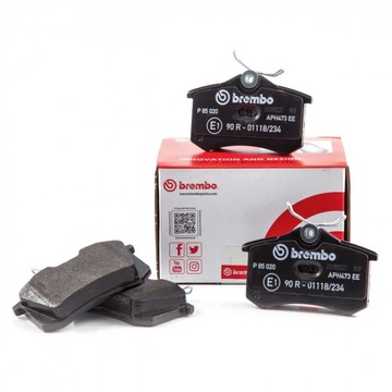 Klocki BREMBO Tył - HONDA ACCORD VII 282mm