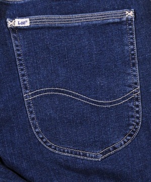 LEE spodnie SLIM skinny blue LUKE WORKER W32 L34