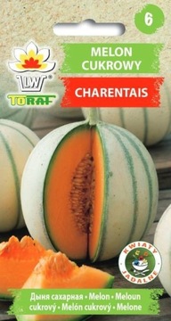 MELON CUKROWY Charentaise nasiona TORAF 3g