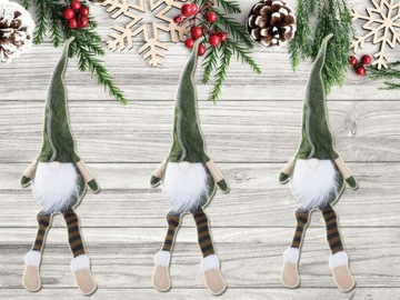 Гномик НИКОЛАЙ, гномик, рождественский гномик под елкой