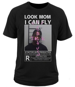 koszulka Cactus Jack look mom i can fly Travis Scott