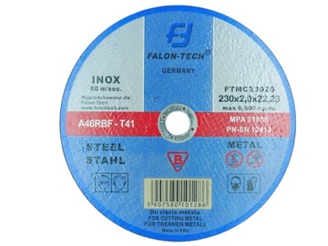 TARCZA DO CIĘCIA METALU STALI INOX 230x2.0