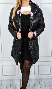 Женская двусторонняя стеганая куртка PlusSize