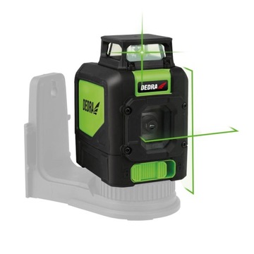 DEDRA MC0905 LASER KRZYŻOWY ZIELONY 360°