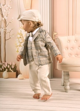 Крестильный костюм Christopher Boy, размер 80.