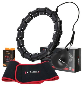 Hula Hop Hoop Z Obciążeniem + Pas Wyszczuplający