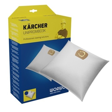 6x WORKI ODKURZACZA DO KARCHER WD4 WD5 UNIPROMB03K