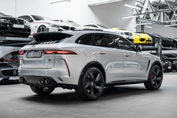 Jaguar F-Pace SVR Facelifting 5.0P V8 550KM 2022 Jaguar F-PACE SVR 5.0 V8 Supercharged 550 KM. FV23, zdjęcie 5