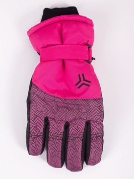 RĘKAWICZKI DZIEWCZĘCE NARCIARSKIE PIĘCIOPALCZASTE YO CLUB 6 LAT+