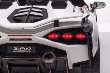 Lamborghini SIAN Белый автомобиль