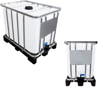 Zbiornik IBC kontener pojemnik dppl DN150 600l UN