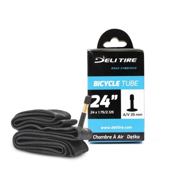 Dętka rowerowa DELI TIRE 24x1.75/2.125 AV BOX