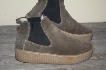 BLACK - ROZ.37/24CM - SKÓRA