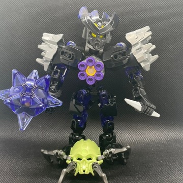 LEGO Bionicle 70781: Защитник Земли, полный набор подержанных роботов