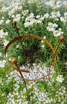 Стильная опора для кустовых растений гортензии D30H60см PERGOLA Polish Solid