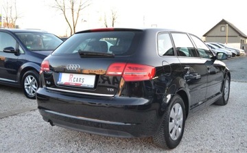 Audi A3 8P Hatchback 3d 1.6 TDI 105KM 2010 Audi A3 Sportback LIFT - climatronic - oplacony - gotowy do rejestracji, zdjęcie 3