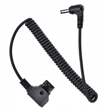 D Tap B Typ męski na kątowy DC 5.5x2.5mm Adapter