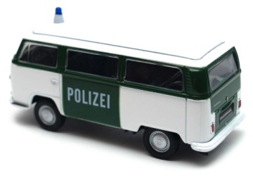 WELLY 1972 VW VOLKSWAGEN BUS T2 POLIZEI 1:34 НОВЫЙ