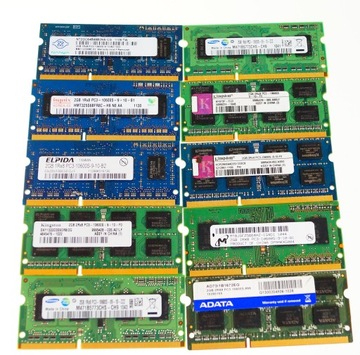 ORG PAMIĘĆ RAM DDR3 2GB PC3-10600S 100%OK