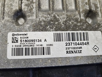 DACIA LODGY 237104454R 237102259R JEDNOTKA 1.5 DCI