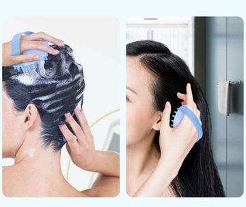 МАССАЖНАЯ ЩЕТКА ДЛЯ МЫТЬЯ ВОЛОС, ГОЛОВЫ И ТЕЛА