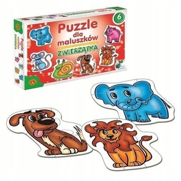 Puzzle dla Maluszków Zwierzęta Alexander