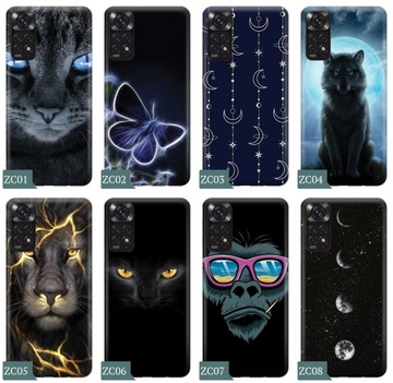 ЧЕХОЛ для Xiaomi Redmi Note 11/11s + УЗОРЫ СТЕКЛА