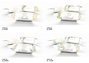 Krówki mleczne PERSONALIZOWANE na KOMUNIE 1 kg Alestudio4All