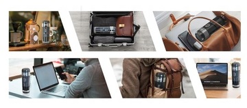 Эспрессо-машина Портативная кофемашина 3в1 HiBREW H4A _Bag_Holder черный