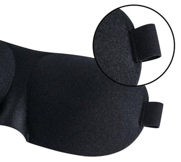 Maska unisex maseczka opaska na oczy do spania samolotu hotelu komfort 3D