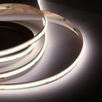 COB LED STRIP 480LED/m 15W/m 6000K ХОЛОДНЫЙ 24V/DC 1560lm/M НЕПРЕРЫВНЫЙ СВЕТ