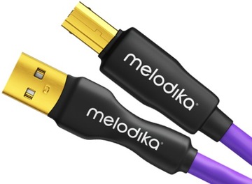 PRZEWÓD USB 2.0 TYPU A-B MELODIKA MDUAB07 0.7M