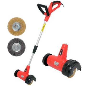 ЭЛЕКТРИЧЕСКАЯ ЩЕТКА ДЛЯ ТРАВЫ И КУБИКОВ СОРНЕЙ 400ВТ