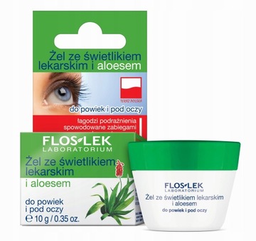 FlosLek żel ze świetlikiem lekarskim i aloesem do powiek i pod oczy 10g