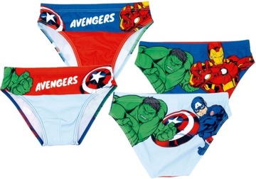 STRÓJ KĄPIELOWY AVENGERS KĄPIELÓWKI MAJTKI 98/104 CHŁOPIĘCE 2 SZT