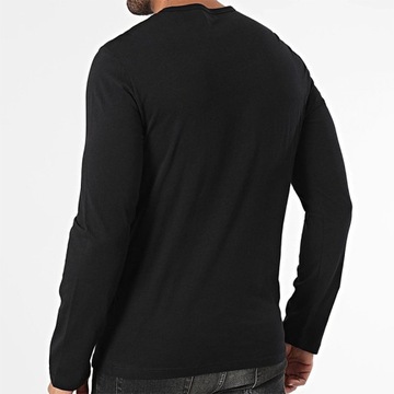 Emporio Armani koszulka longsleeve czarna 111653-3F722-00020 M