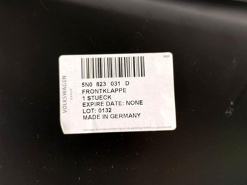 KAPOTA KRYT MOTORU VW TIGUAN 5N 5N0823031D NOVÁ ORIG.