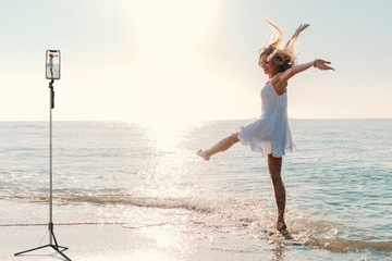 ПАЛКА ДЛЯ СЕЛФИ ДЛЯ ТЕЛЕФОНА, КАМЕРЫ, ШТАТИВА, ПУЛЬТА BLUETOOTH, 149 СМ