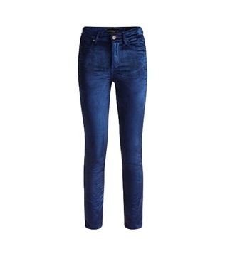 Spodnie Guess damskie jeansy skinny welurowe W27