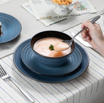 Рустикальный сервиз Vancasso PLUVO 32 шт/8 чел.