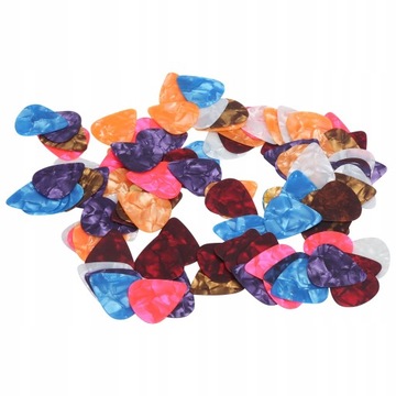 Медиатор для гитары, ТОЛЩИНА MIX, 100 ШТ.