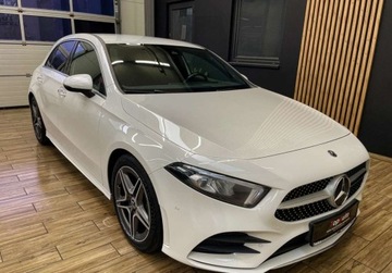 Mercedes Klasa A W177/V177 Hatchback 1.5 180d 116KM 2018 Mercedes-Benz Klasa A 1.5AMG LINE VIRTUAL navi kamera zarejestrowany AUTOM, zdjęcie 3