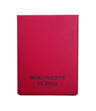 КРЫШКА ДЛЯ ДОКУМЕНТА КРАСНАЯ H964