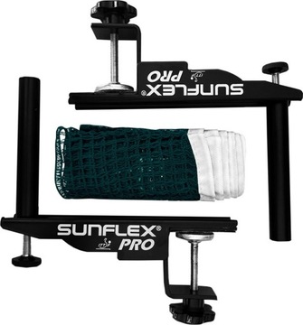 UCHWYT DO TENISA STOŁOWEGO PING PONGA Z SIATKĄ SUNFLEX PRO 20270