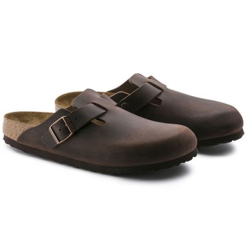 BIRKENSTOCK KLAPKI CHODAKI BOSTON OILED HABANA 50