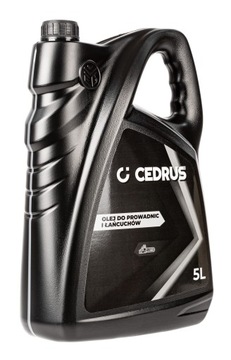 OLEJ DO SMAROWANIA ŁAŃCUCHA PIŁ PILAREK 5L CEDRUS