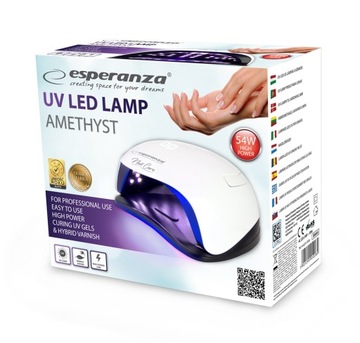 LAMPA LED+UV DO HYBRYD 54W AMETHYST