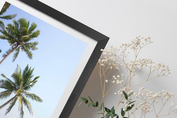 RAMKA 30x40 czarna na zdjęcia mdf dyplom ramki 40x30