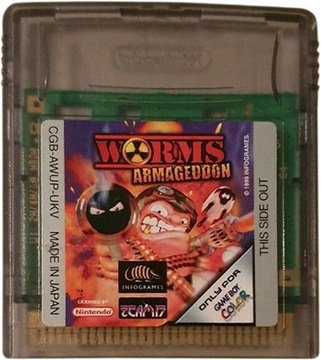 Worms Armageddon - NINTENDO GAME BOY COLOR GBC PAL