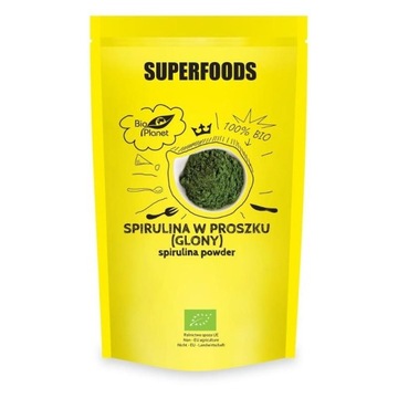 Spirulina w proszku BIO 200g Bio Planet